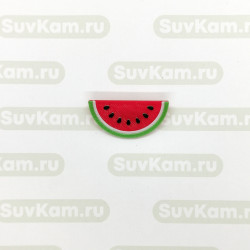 Сувениры Камышина. Купить брошь 3D "Арбуз" долька